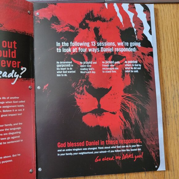 Dare To Be A Daniel Field Manual Guide Set Billy Graham Work Book Church Youth G - Picture 7 of 13